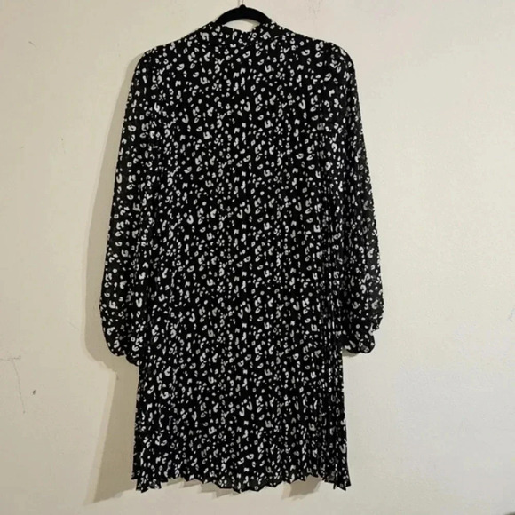 Nine West Pleated Georgette Dress - Picture 2 of 5